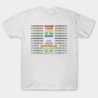 Monorail Announcer Saying (in color) T-Shirt